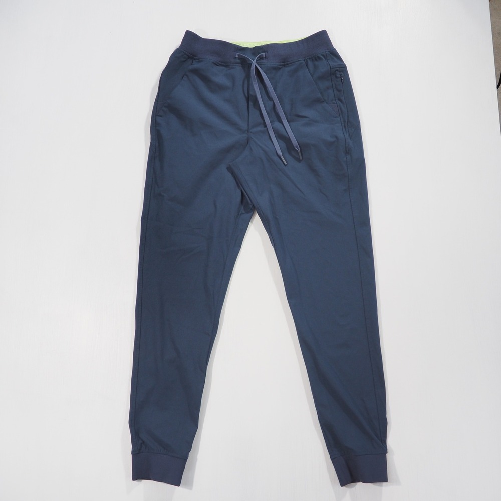 Birddogs Boomstick Joggers Mens Medium Navy Drawstring Stretch Performance Pants